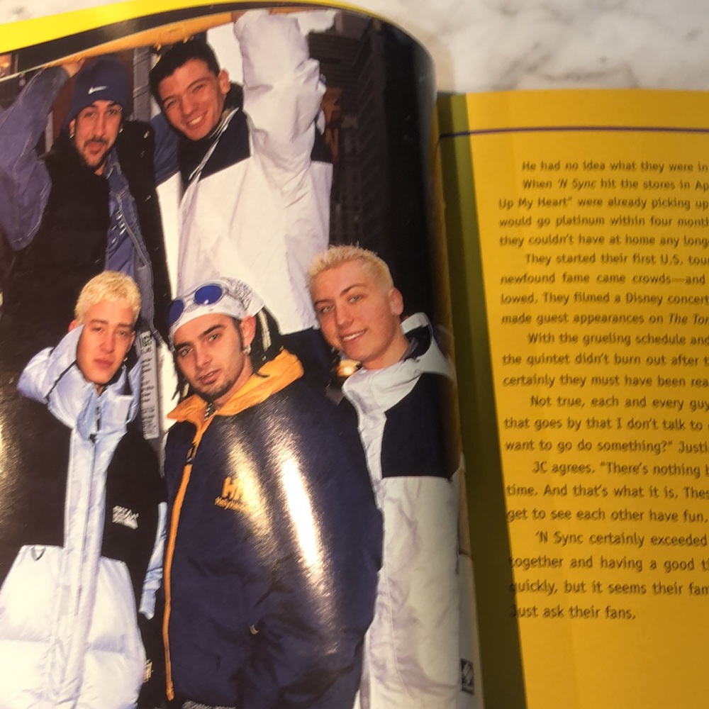N’Sync ‘The Official Book’ by N’Sync & K.M. Squires - Picture 5 of 10
